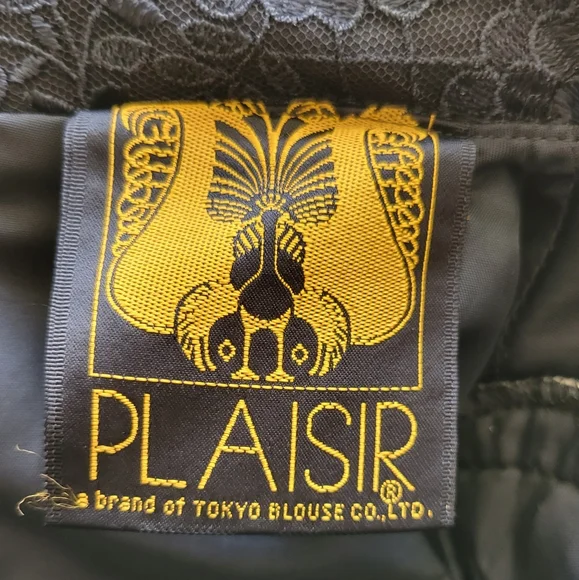 60's Plaisir Tokyo velvet dress - Picture 15 of 15